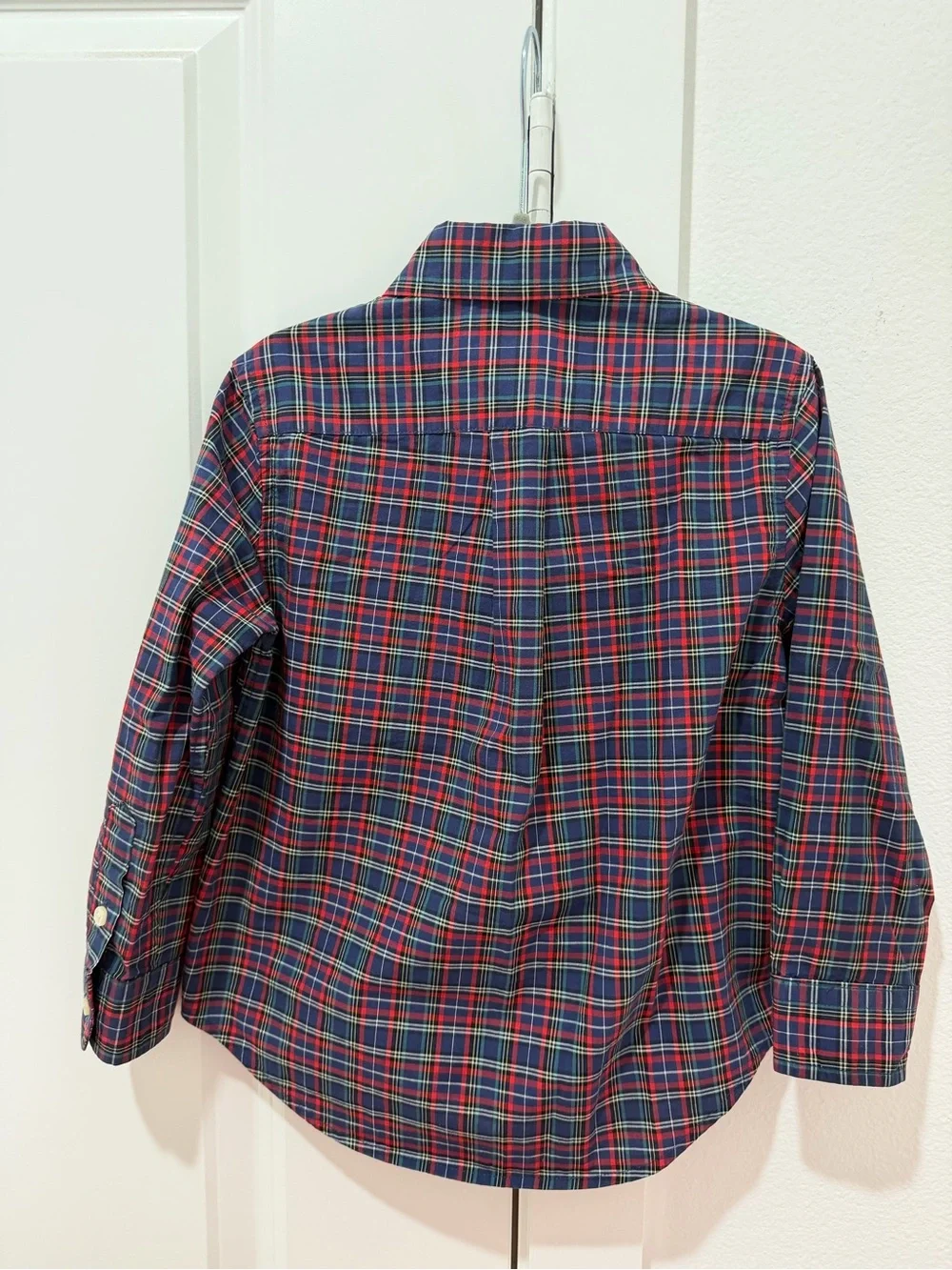 Polo Ralph Lauren Red & Navy Plaid Button-Down Shirt
